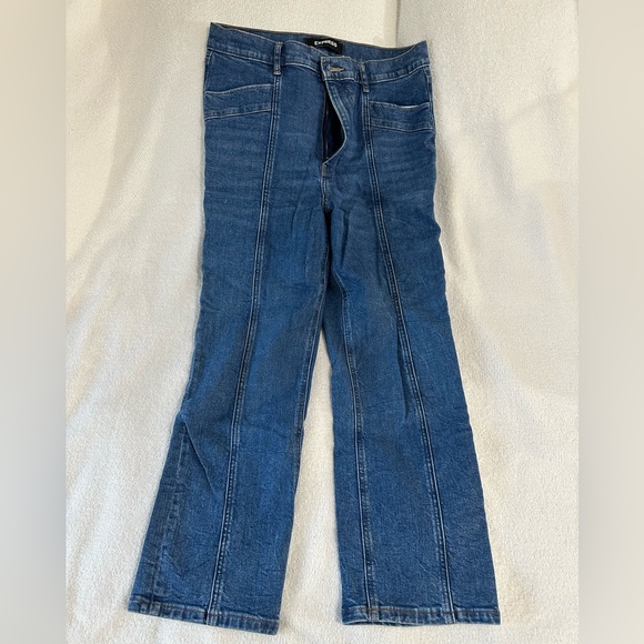 Express high rise straight leg jeans size 10R - Picture 1 of 4